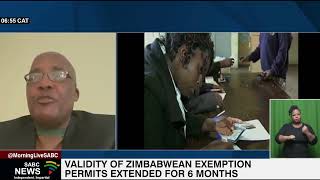 Validity of Zimbabwean Exemption Permits extended for 6 months [upl. by Athalee]