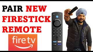 How to Pair Firestick Remote  Sync New remote with Amazon Firestick  Quick Tutorial firetvstick [upl. by Madda]