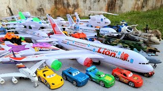 Menemukan Pesawat Terbang Pesawat KargoHelikopter TerbangKapal UdaraAirbusAirforcePixar Cars [upl. by Meares]