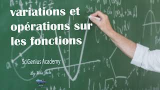 Généralités sur les fonctions 4 Opérations sur les fonctions 3ème math science tech et info [upl. by Anaya468]