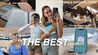 BECOME THE BEST STUDENT possible  study with me morning routine on exam day tips amp tricks [upl. by Nyladnek306]