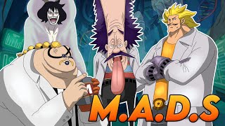 MADS Mad Scientists  Dr Vegapunks Past  One Piece explained in hindi [upl. by Liauqram449]