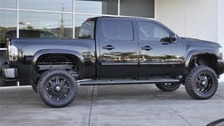 2013 Chevrolet Silverado 1500 Crew Cab Black Widow by Southern Comfort For Sale [upl. by Lupita508]