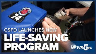 Colorado Springs Fire Department launches new lifesaving program [upl. by Engdahl]