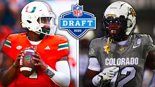 2025 NFL Mock Draft  Midseason Point Predictions [upl. by Pembroke]