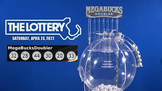 Megabucks Doubler Game Drawing Saturday April 23 2022 [upl. by Sillsby]