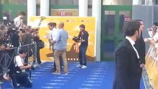 Giffoni Film Festival Cesare Bocci sul Blue Carpet VIDEO [upl. by Inah]