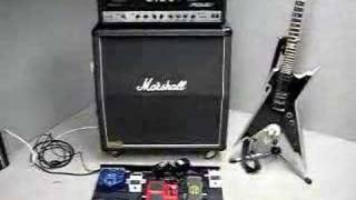 My guitar gear Peavey 5150 Marshall 1960A cab Dean Razorback [upl. by Anneyehc19]