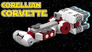 Lego Star Wars CR90 Corellian Corvette Micro [upl. by Ylrebmit]