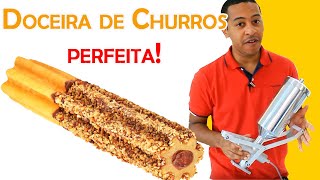 Doceira Recheadeira de churros 2 Litros Profissional  Tremaque Mostrei TUDO 😱 [upl. by Neehahs911]