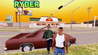 RYDER Mission GTA San Andreas Gameplay Android  Hyper Might [upl. by Rehpotsirahc]