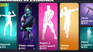 SHOP DI OGGI 20 ASCIA SPETRALE  MARZO NEGOZIO FORTNITE MERCOLEDI OG 20032024 [upl. by Strain616]