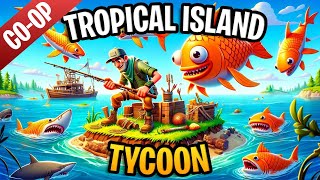 GUIDE TROPICAL ISLAND TYCOON MAP FORTNITE CREATIVE  BUILD FARM REBIRTH DIAMONDS GOLD HELICOPTER [upl. by Dov]