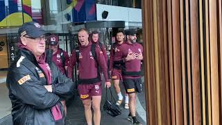 QLD Maroons prepare for State Of Origin Game 3 [upl. by Ileray]