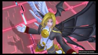 ALL LUCEMON EVOLUTIONS  Digimon Story CYBER Sleuth [upl. by Caril]