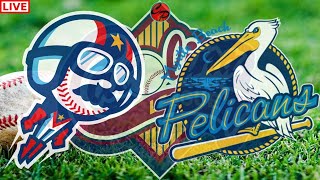 MYRTLE BEACH PELICANS VS KANNAPOLIS CANNON BALLERS LOWA LIVE GAME CAST amp CHAT [upl. by Howlyn495]