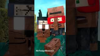 Minecraft Herobrine And Friends Shorts [upl. by Pardner]