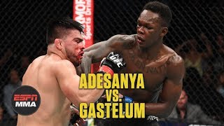 The story of Israel Adesanya vs Kelvin Gastelum  ESPN MMA [upl. by Fabian494]