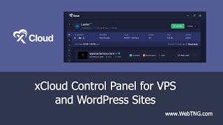 xCloud Control Panel for VPS and WordPress Sites [upl. by Barnabas467]