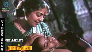 Chellakiliye Video Song  Thaye Neeye Thunai  KR Vijaya  Chithra  Music Studio [upl. by Shah]