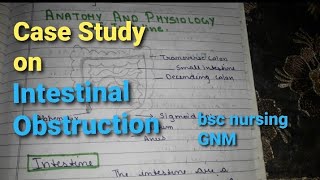 Intestinal Obstruction Case Study nursingcriteria nursingcareplan [upl. by Mulvihill]