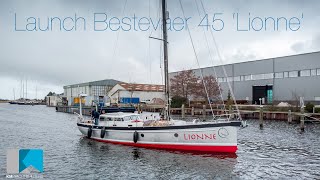 Launch Bestevaer 45 Lionne at KM Yachtbuilders [upl. by Fusuy]