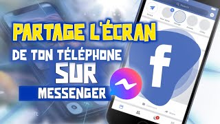 Comment partager lécran de votre téléphone sur Facebook Messenger [upl. by Anot274]