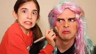 DOING DADS MAKEUP [upl. by Goda]