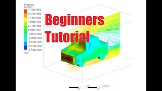 ANSYS CFX  Vehicle Dynamics  Simple Tutorial [upl. by Ahsienod]