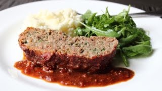 PrisonStyle Meatloaf  Special Meatball Loaf Recipe [upl. by Anihpesoj]