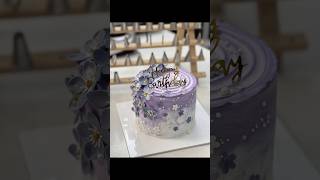 Fivepetal flower cake making sharing I am a cake maker Birthday celebrations must have a sense of [upl. by Caia]