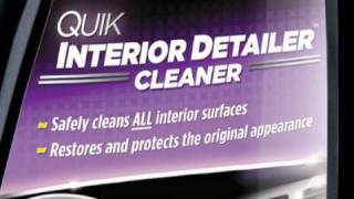 How To Use Meguiars NEW 2010 Quik Interior Detailer Cleaner [upl. by Nurat]