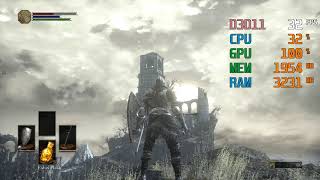 Radeon Vega 3 Graphics  AMD Athlon 200GE  Dark Souls III FPS Test [upl. by Hisbe164]