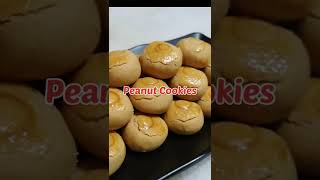 Easy Melt in a Mouth Peanut Cookies CNY Special shorts viral cookies best recipe how food [upl. by Abagail]