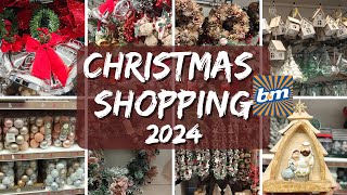 Christmas Shopping at bampm  Christmas Decor  Beautiful Christmas Decorations Humble moments UK [upl. by Olonam]