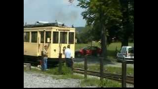 Grottes de Han 100 ans de tram [upl. by Hcardahs]