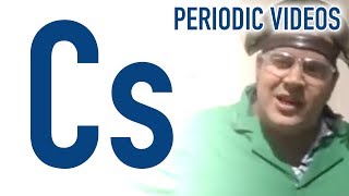 Caesium or Cesium  Periodic Table of Videos [upl. by Alracal736]