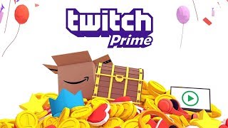 Twitch Prime  Gratis TwitchAbo Skins Loot Games amp mehr  Amazon Prime  kostenlos Twitch Prime [upl. by Aitat]