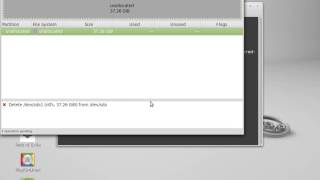 How to mount and add and delete partitions on a hard drive in Linux Mint [upl. by Nylac]