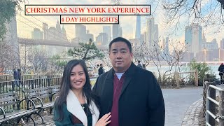 CHRISTMAS NEW YORK EXPERIENCE  4 DAY HIGHLIGHTS [upl. by Arabel763]