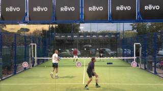 Padel partita maestro sorisio papa seconda parte secondo set [upl. by Labinnah]