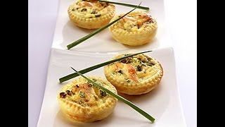 QUICHE RECIPE MINI QUICHE FILLED WITH BACON MUST SEE RECIPE [upl. by Areivax]