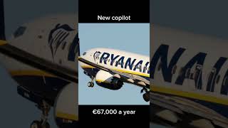 AviationryanairAirbusaviation18 ryanair how much pilots get paidfyp [upl. by Leahcimdivad89]