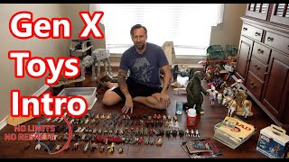 GENERATION X TOY Collection Introduction to Gen X Toys from Childhood [upl. by Lati]