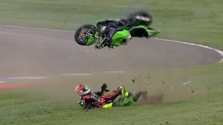 Motorsport Crashes 2024 August Week 2 [upl. by Essiralc]