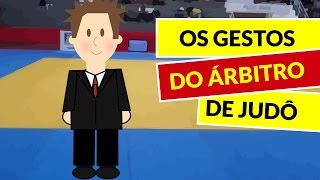 Judoquinhas  Judo Infantil Aprendendo os Gestos do Árbitro de Judô Competições de Judô [upl. by Fante]