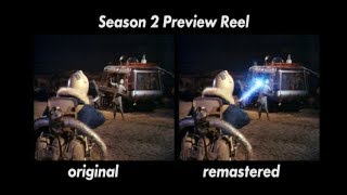 LOST IN SPACE Season 2 Remastered Comparisons [upl. by Anadal]