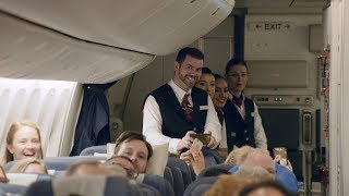 British Airways  Kingdom Choir On Board Performance [upl. by Aiotal107]