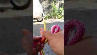 new knot idea diyideas knot easyknot knottutorial rope craftyknot diy simpleknot handmade [upl. by Kimber67]