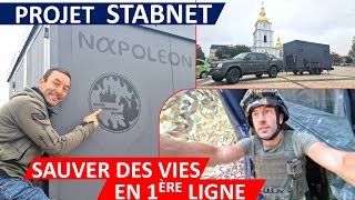 🇺🇦 Projet STABNET en 1ère ligne pour sauver des vies  MON PLUS GROS DON 21000€ [upl. by Nachison605]